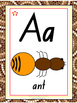 Australian Aboriginal Alphabet Chart, letter tracing and SNAP cards NSW