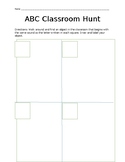ABC Classroom Hunt