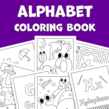 Alphabet Coloring Book and Posters