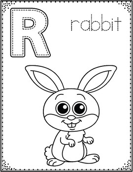 Alphabet Bunny Letters Coloring Book for Kids: Fun Home Leaning Children  Activity Coloring Book with Rabbit Theme for Kids, Toddlers ages 3-5 (Kids  Activity Books #83) (Paperback)