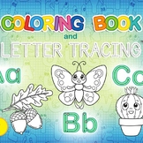 ABC Colouring Book and Letter Tracing