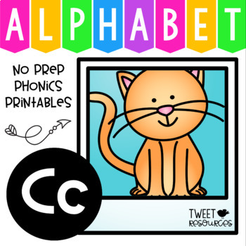 Preview of The Letter C! Alphabet Letter of the Week Package now with Google ™ & Seesaw ™