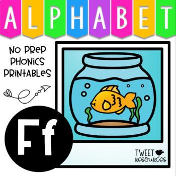 Preview of The Letter F! Alphabet Letter of the Week Package now with Google ™ & Seesaw ™