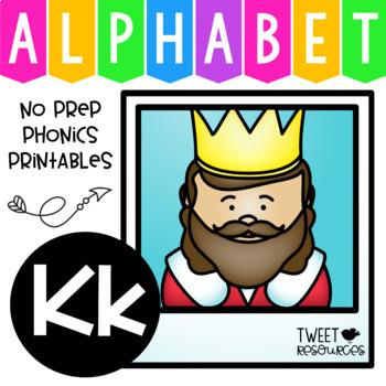 Preview of The Letter K! Alphabet Letter of the Week Package now with Google ™ & Seesaw ™