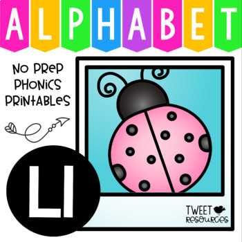 Preview of The Letter L! Alphabet Letter of the Week Package now with Google ™ & Seesaw ™