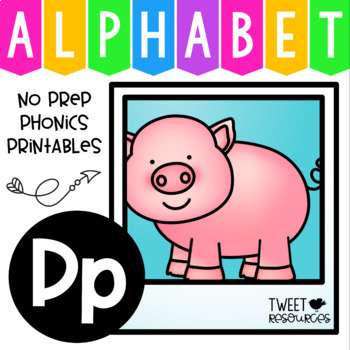 Preview of The Letter P! Alphabet Letter of the Week Package now with Google ™ & Seesaw ™