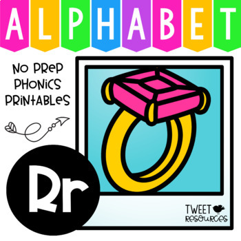 Preview of The Letter R! Alphabet Letter of the Week Package now with Google ™ & Seesaw ™