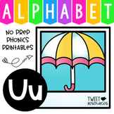 The Letter U! Alphabet Letter of the Week Package now with