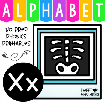 Preview of The Letter X! Alphabet Letter of the Week Package now with Google ™ & Seesaw ™