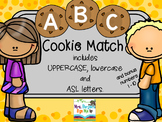 ABC Cookie Letter Match