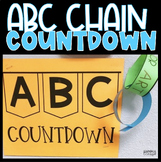 ABC Countdown Chain | End of the Year Celebration | Countd