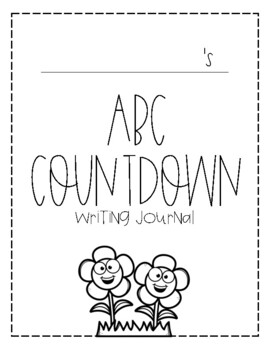Preview of ABC Countdown Journal