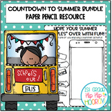 ABC Countdown to Summer A to Z ... Paper Pencil Bundle