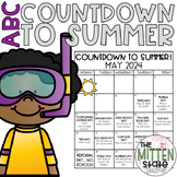 ABC Countdown to Summer Calendar and Memory Book