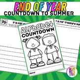 ABC Countdown to Summer - Editable and Printable for Pre-K