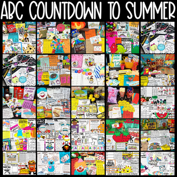 Preview of ABC Countdown to Summer End of the Year Collection of Resources Bundle