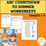 ABC Countdown to Summer Worksheets | Grades 1-4