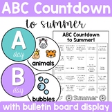 ABC Countdown to Summer with Pictures for Pre-K, TK, and K