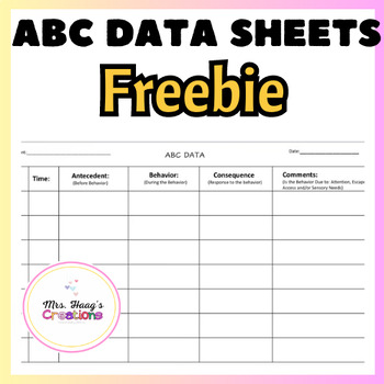 Preview of ABC Data Sheets