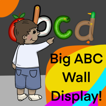Preview of ABC + Digraphs Word Wall