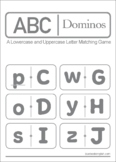 ABC Dominos /Alphabet Game / Capital / Lowercase