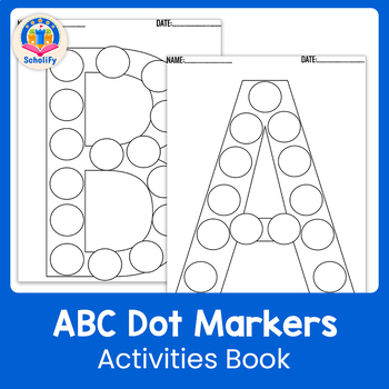 Farm Animals Dot Markers Activity Book: Easy Toddler-Preschool-Kids Dot  Markers
