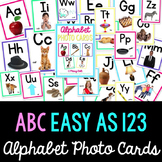 Phonics - Letters & Sounds Photo Cards {Colorful}