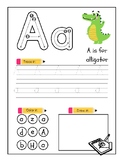 ABC Expedition: Engaging Tracing and Writing Activities fo