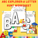 ABC Explorer : A Fun and Educational Worksheet for Learnin