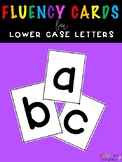 ABC Fluency Flash Cards for Sounds and Lower Case Letters