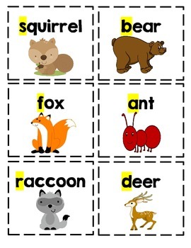 Forest Animals Grade 1 Teaching Resources | TPT