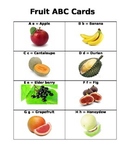 ABC Fruit Cards