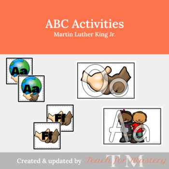 Preview of ABC Game for Kids: Martin Luther King Jr.