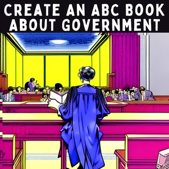 Preview of ABC Government Book Project End of the Year Activity