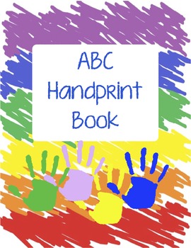 Preview of ABC Handprint Book