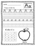 ABC Handwriting Pages A-Z