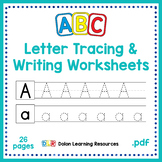 ABC Letter Tracing and Writing Worksheets