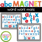 ABC Magnetic Letter & Word Work Mats