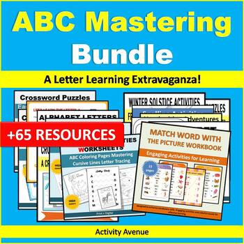 Preview of ABC Mastering Bundle: A Letter Learning Extravaganza!
