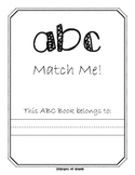 ABC Match Me - A Matching Booklet