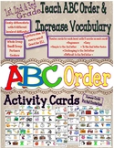 ABC Order Activity Cards