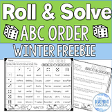 ABC Order Activity | Winter ABC Order | FREEBIE