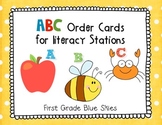 ABC Order Cards for Literacy Station