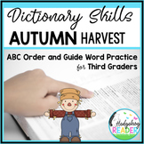 Guide Words | ABC Order | Fall & Autumn Dictionary Skills