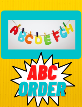 Preview of ABC Order | Google Slides Presentation