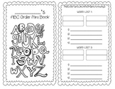 ABC Order Mini Book