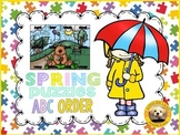 ABC Order Puzzles: Spring Edition