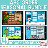 ABC Order Seasonal BUNDLE: Alphabetizing to the First Lett