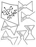 ABC Order Spring Kite Craft