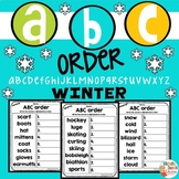 ABC Order WINTER - Alphabetical order